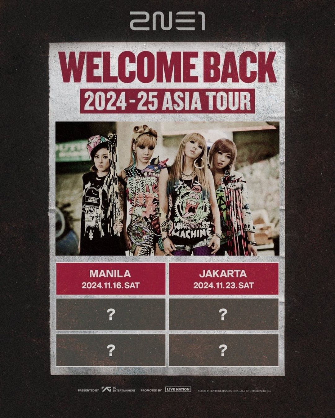 jadwal tur 2ne1