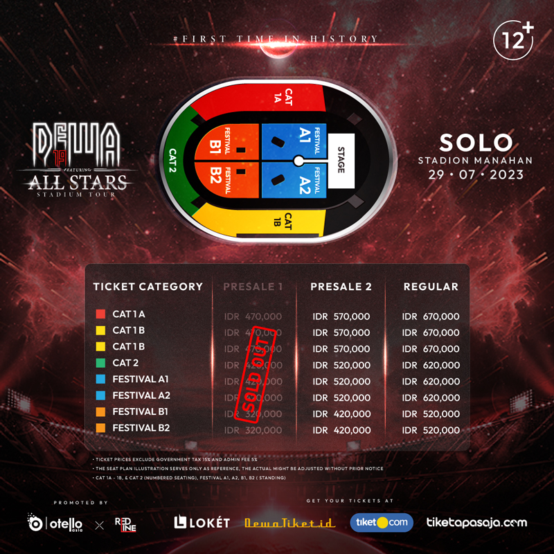 DEWA 19 Ft. ALL STARS Jadi Penampilan Skala Internasional